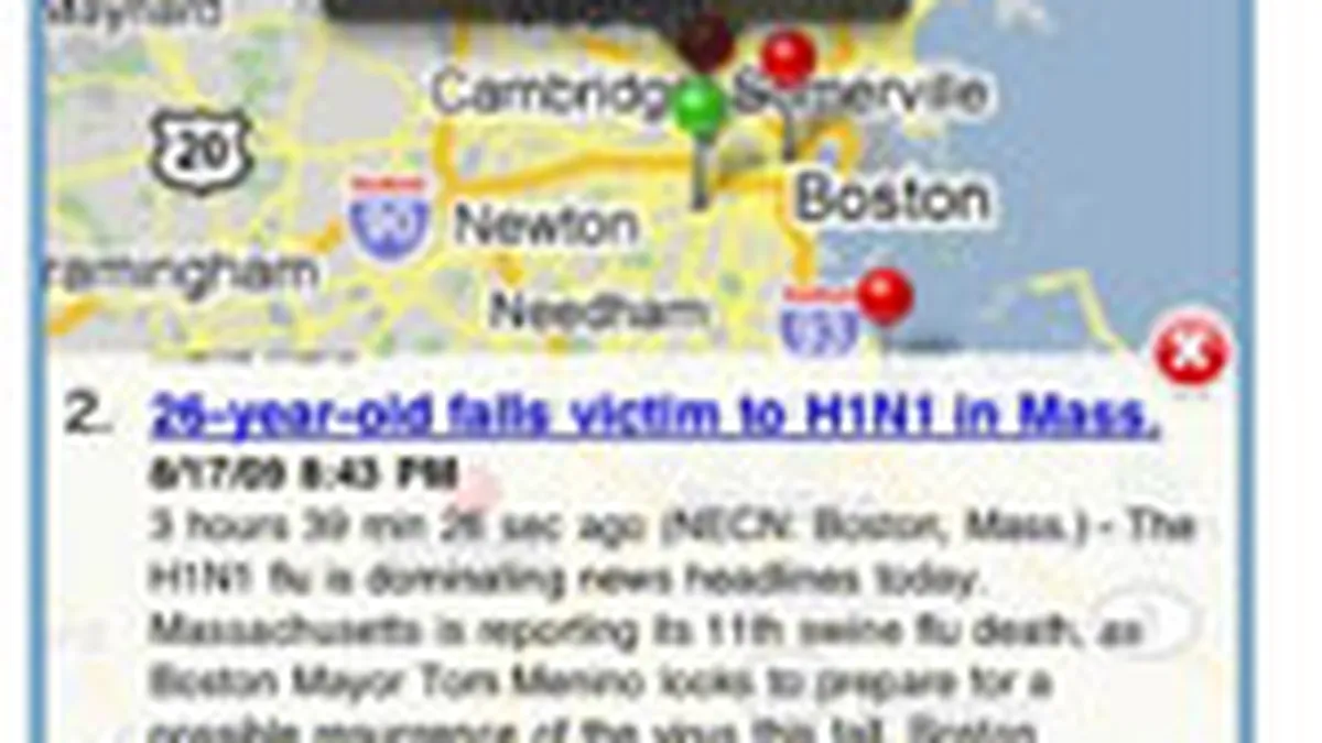 O aplicatie permite urmarirea evolutiei \gripei porcine\ pe iPhone