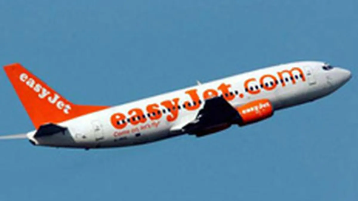 Numarul pasagerilor easyJet a urcat cu 4,7% in august