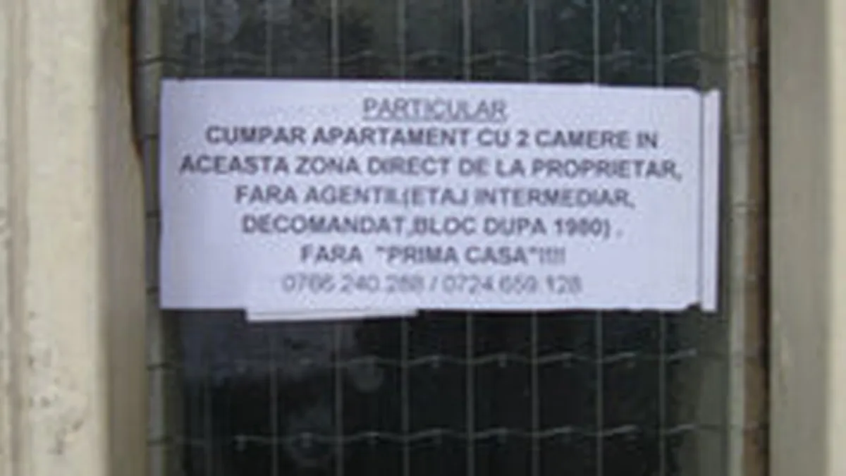 Garantii suplimentare in anunturile imobiliare: \Cumpar apartament. Fara Prima Casa!!!\