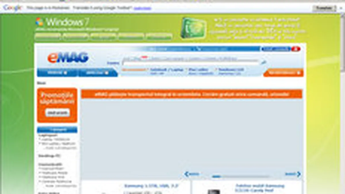 Emag a deschis un showroom la Cluj-Napoca si estimeaza vanzari de 3 mil. euro in primul an