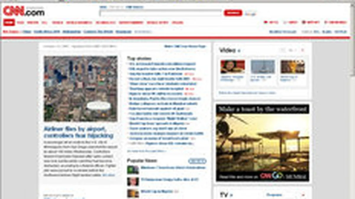 CNN.com se relanseaza si pune accentul pe vizual si social media