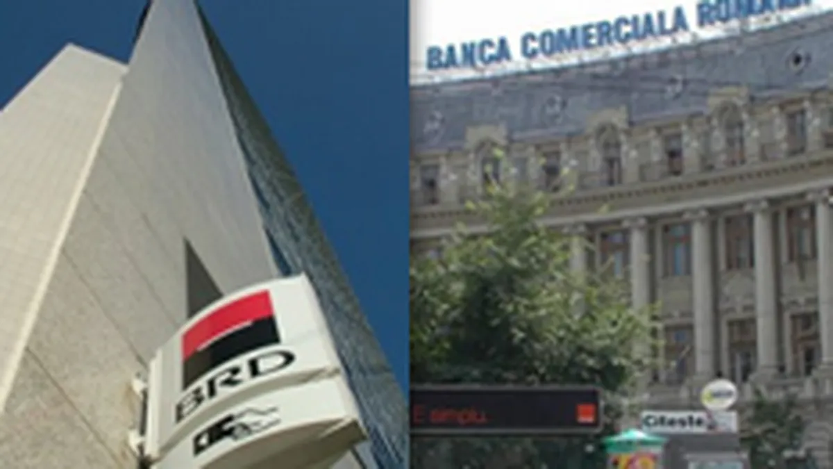 Profit de peste 300 mil. euro pentru primele doua banci, la 9 luni. BRD, castigatoare la calitatea portofoliului