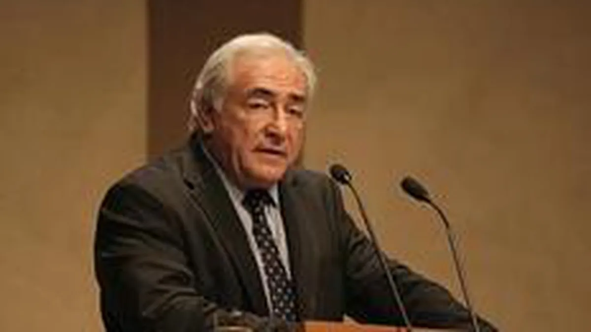 Strauss-Kahn: Acordul cu Romania decurge normal, intarzierea este cauzata de schimbarea guvernului