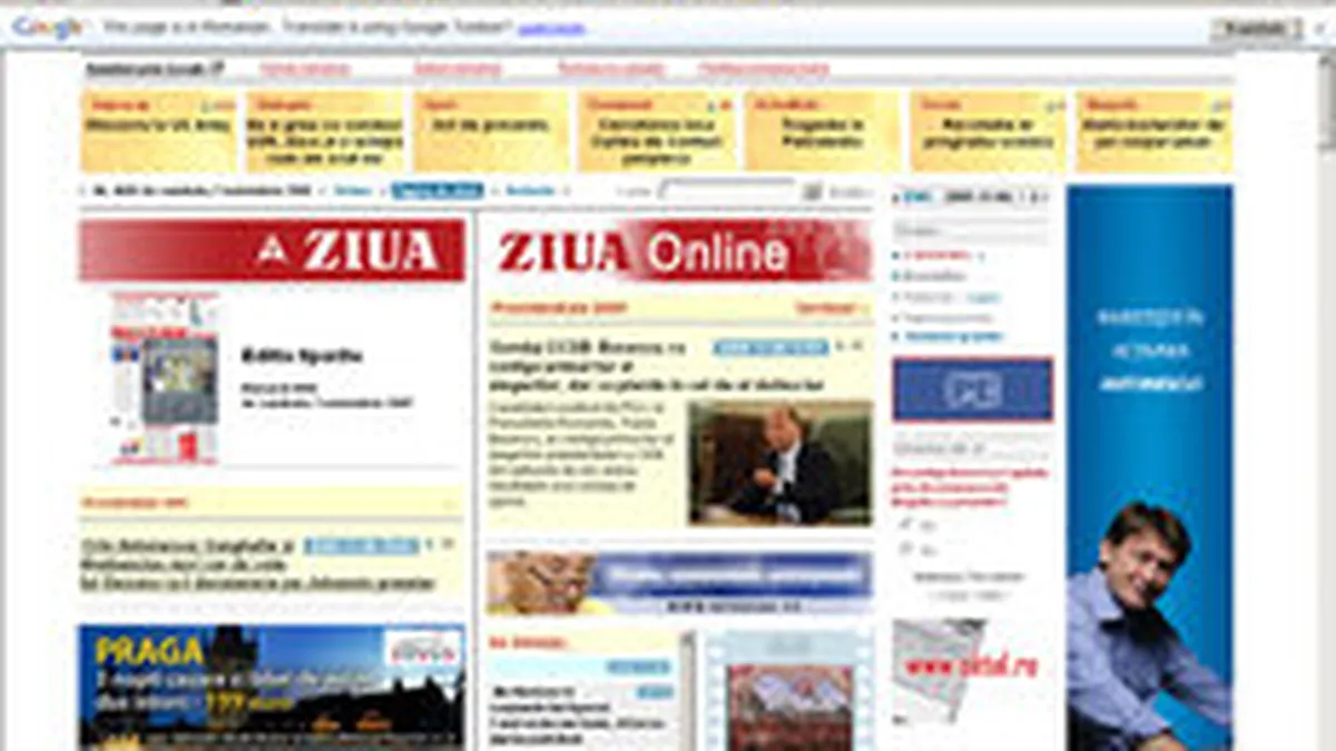 Ziua renunta la editia de luni tiparita