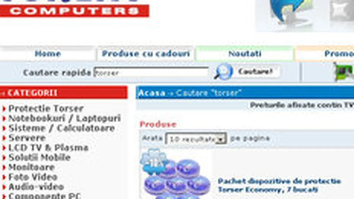 Torent Computers: Scadere cu 25% a afacerilor pe 2009, pana la 5,2 mil. euro