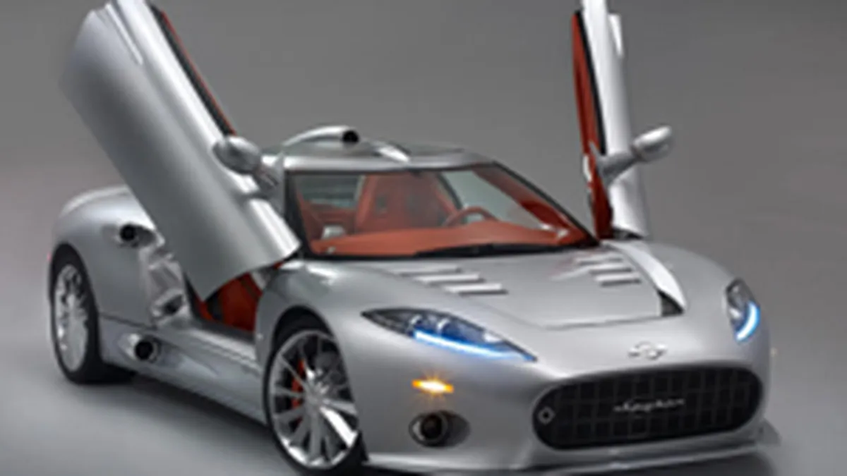 Constructorul auto Spyker relocheaza linia de asamblare si disponibilizeaza o treime din angajati
