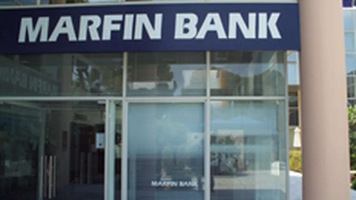 Marfin Bank Romania avea active de 616 mil. euro in septembrie