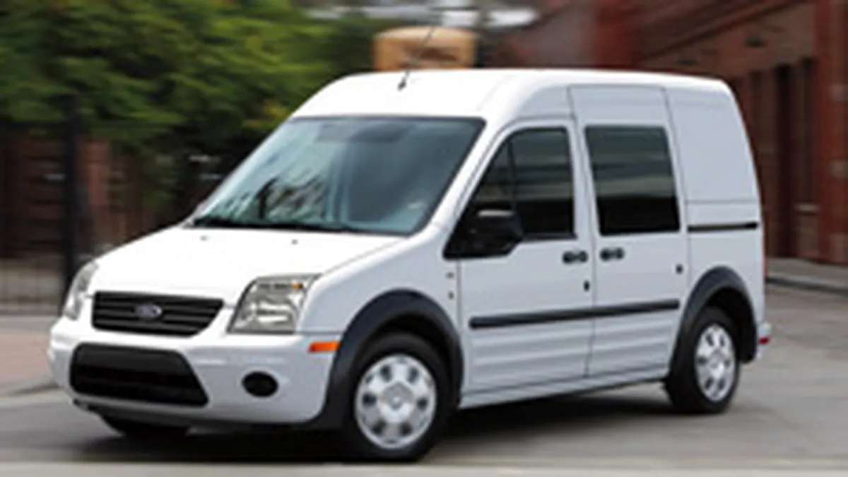 Primul transport de masini Ford Transit Connect asamblate la Craiova a fost livrat