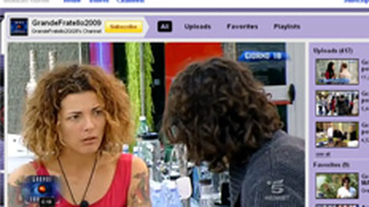 YouTube, obligat de o instanta italiana sa scoata de pe site videoclipurile \Big Brother\