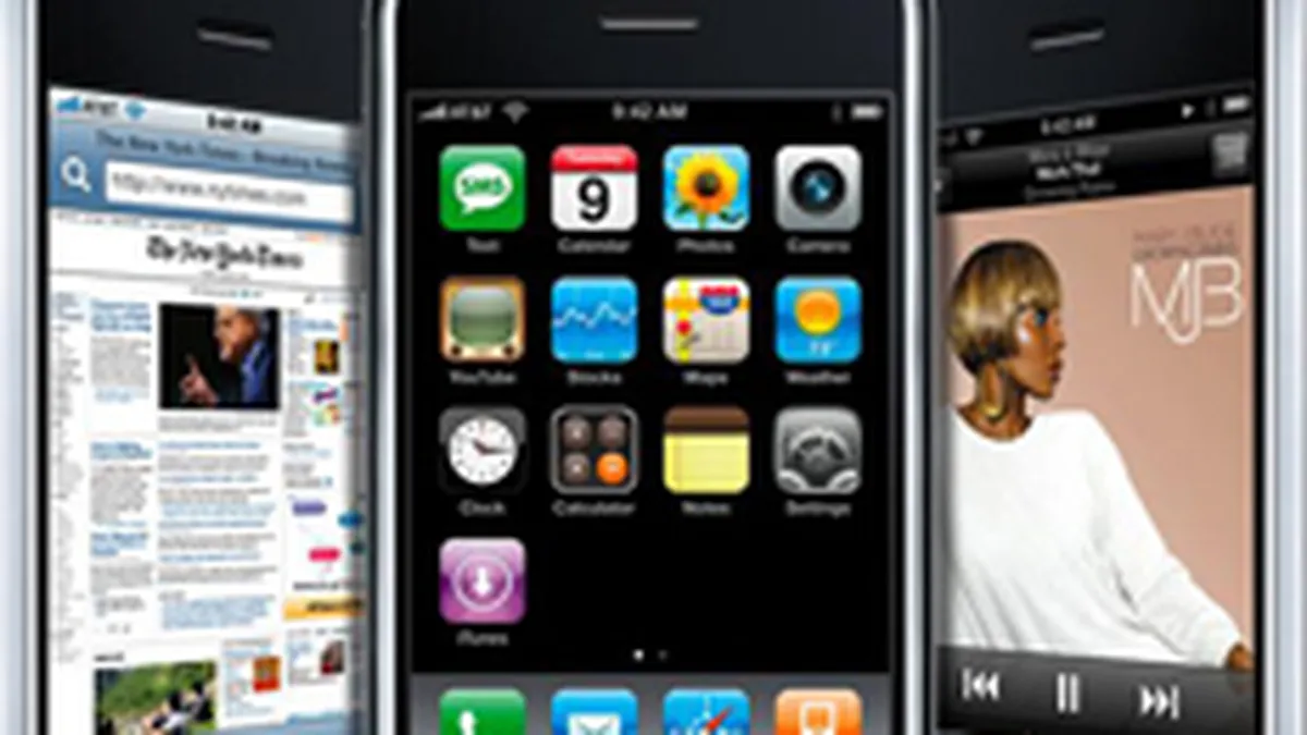 Estimari: Vanzarile iPhone vor creste cu 35% in 2010