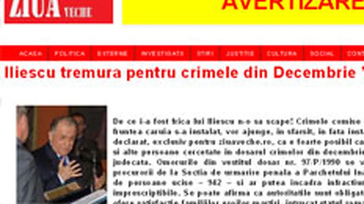 Mai multi fosti jurnalisti de la Ziua au lansat ziarul online Ziuaveche.ro