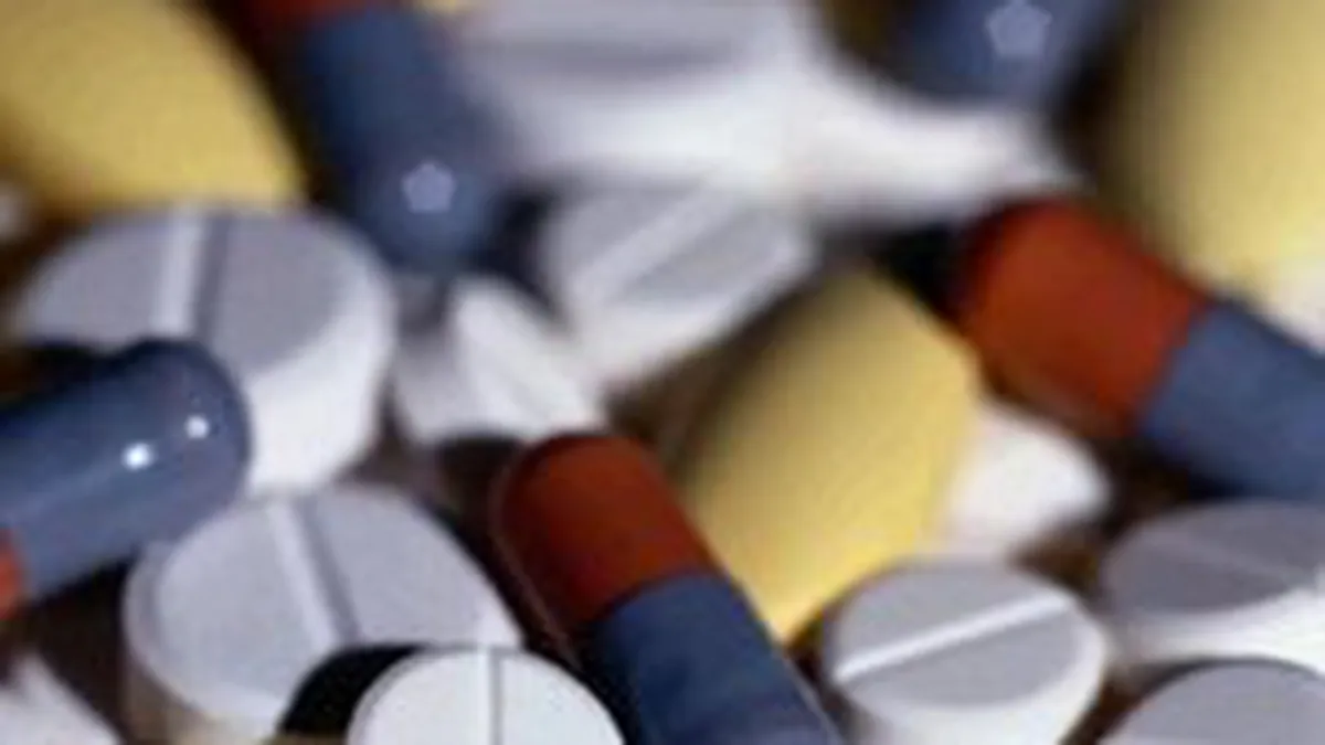 Ritmul de crestere a pietei farma din Romania s-a redus in 2009, pentru al doilea an consecutiv