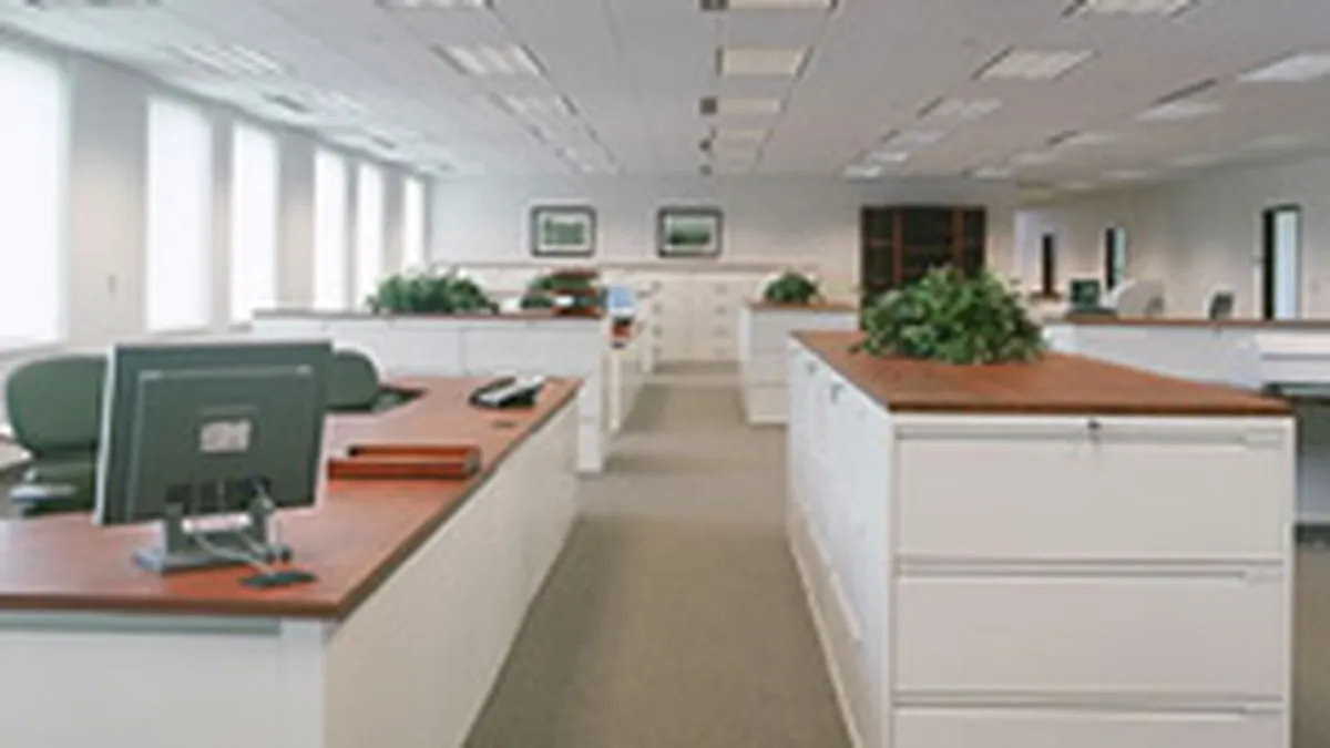 Suprafata spatiilor de birouri inchiriate in Bucuresti a scazut cu 57% in 2009