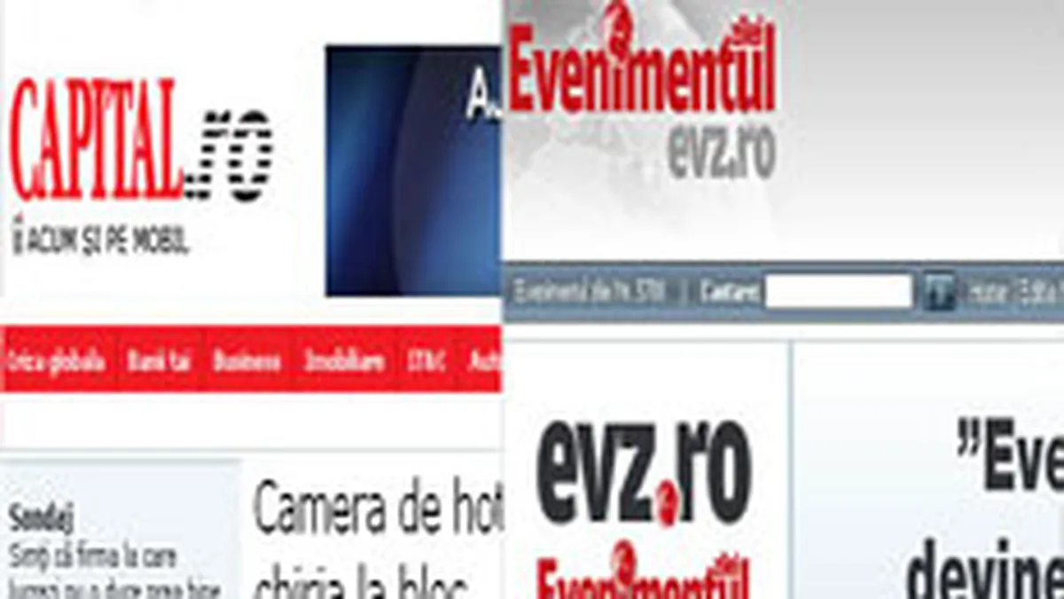 Grupul B1TV ar putea cumpara publicatiile Capital si Evenimentul Zilei