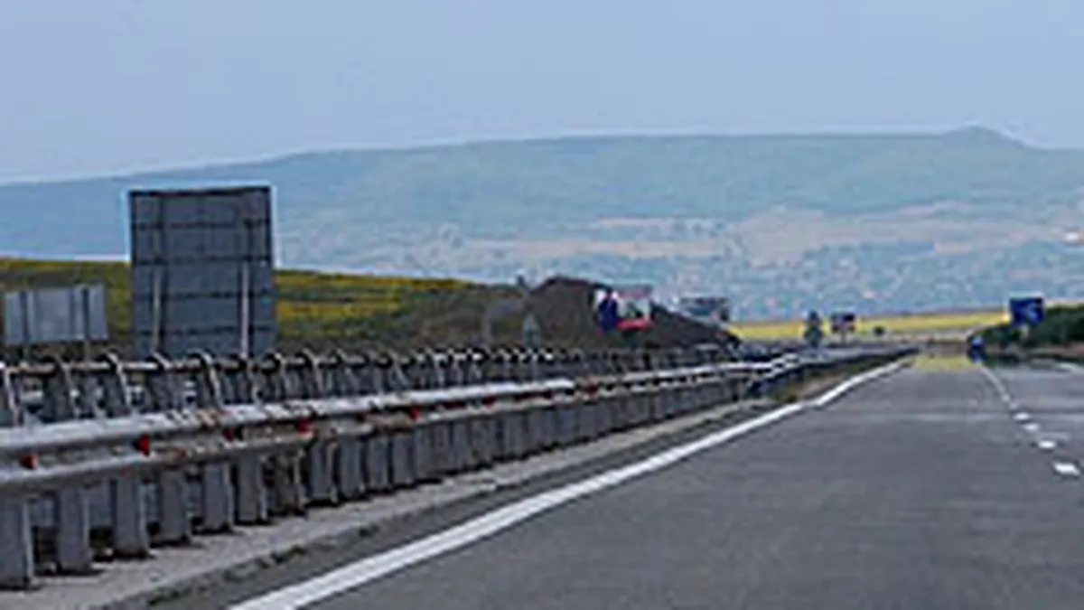 Autostrada Bucuresti-Pitesti, deschisa pe un sens pentru vehicule de peste 3,5 tone