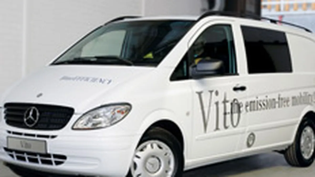 Mercedes a prezentat primul model Vito electric