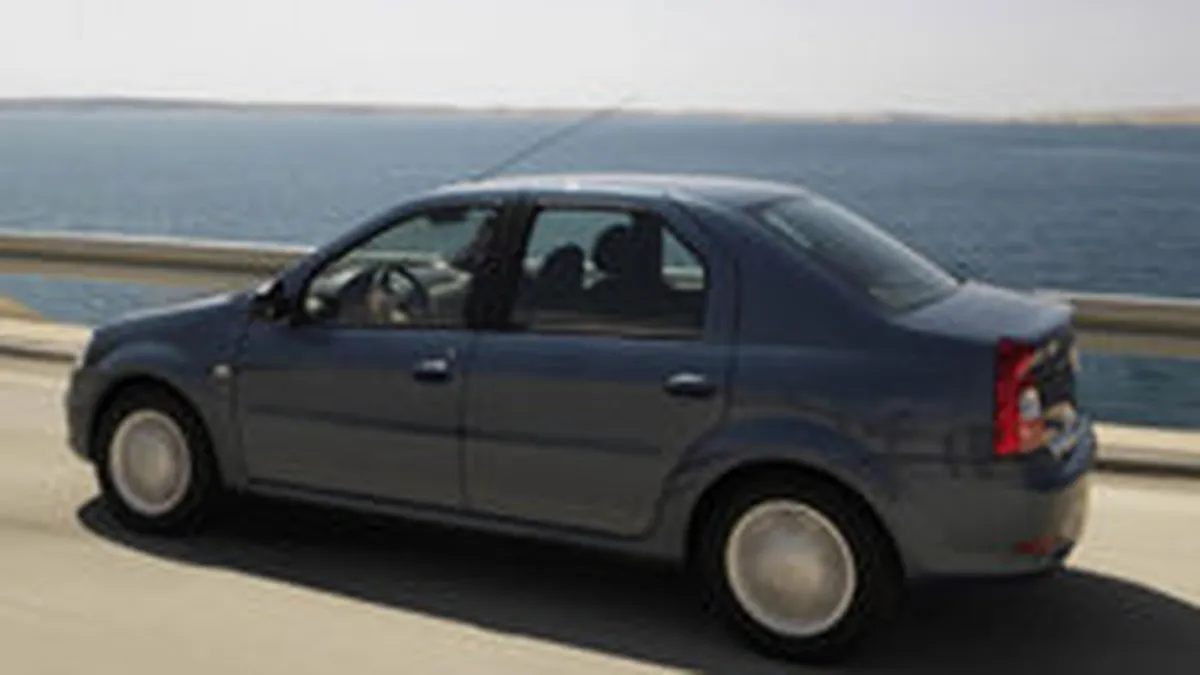 Dacia va lansa pana la sfarsitul lui 2011 doua noi modele bazate pe Logan, construite in Maroc