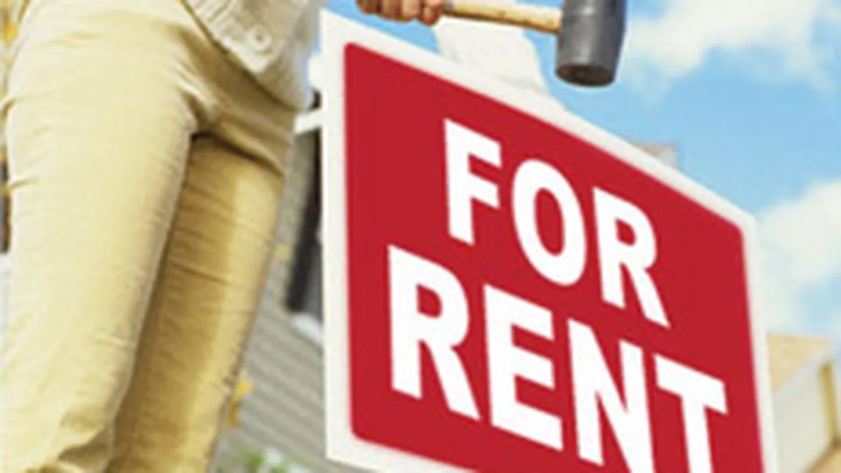 Chiriile pentru apartamentele cu 2 si 3 camere au continuat sa scada usor in februarie