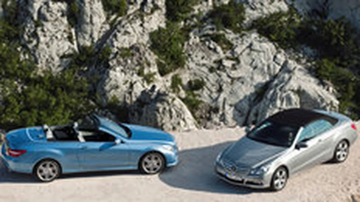 Mercedes-Benz aduce in Romania noul model decapotabil din clasa E cu 39.000 euro