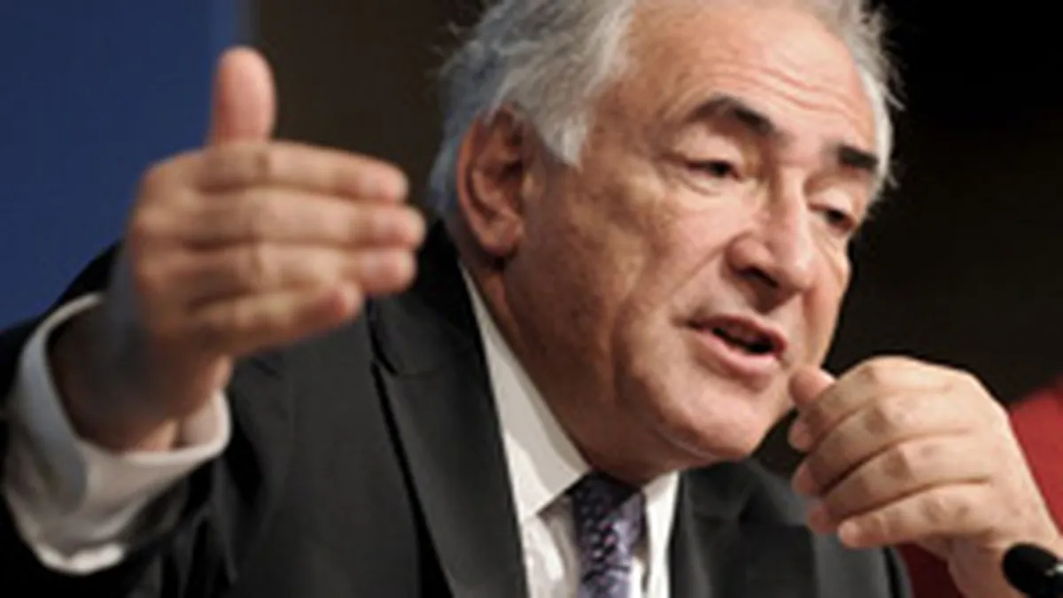 Seful FMI, ingrijorat de lipsa de vointa a economiilor mari pentru reconstruirea sistemului financiar