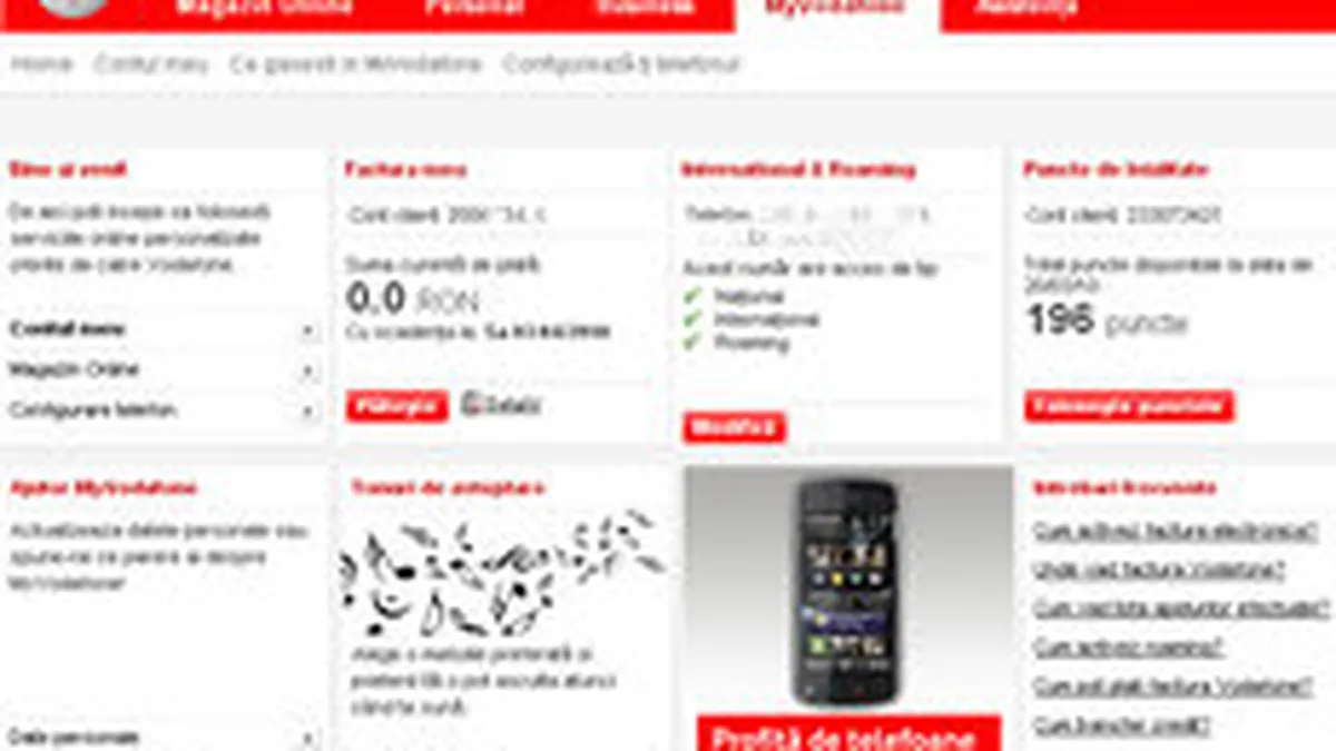 Factura electronica Vodafone poate fi inregistrata in contabilitatea firmelor