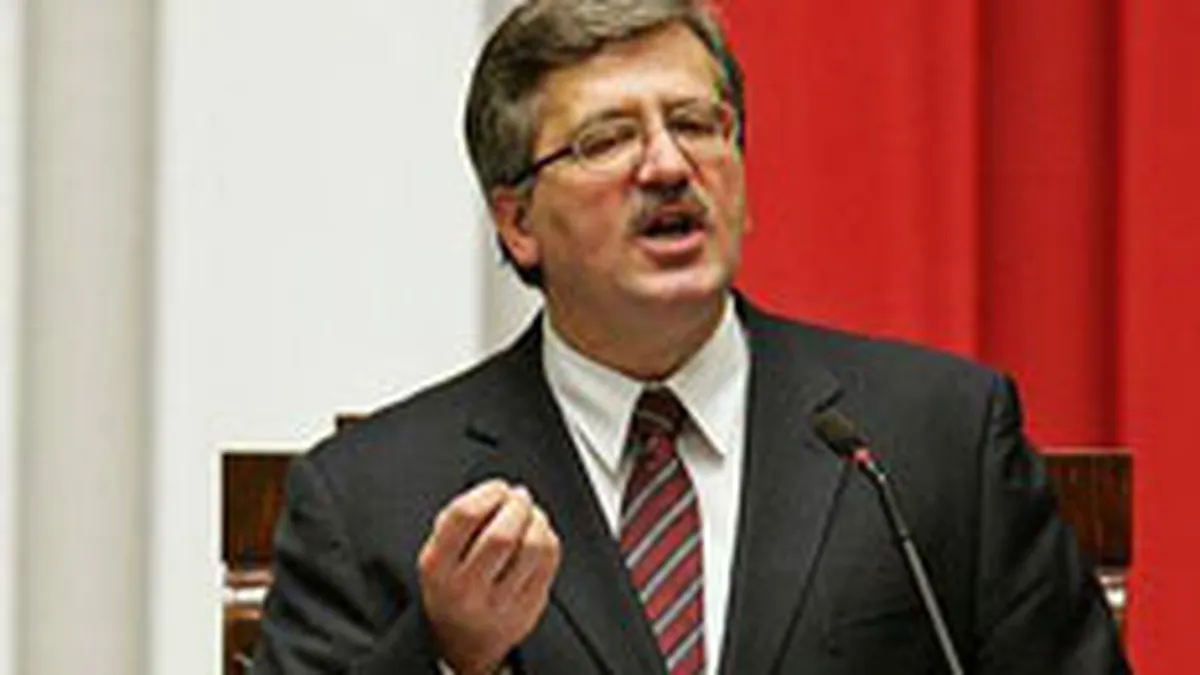 Komorowski: Polonia nu se va grabi sa numeasca un nou guvernator