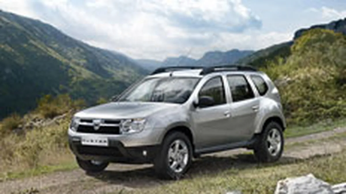 Dacia va creste productia Duster pana la finele anului