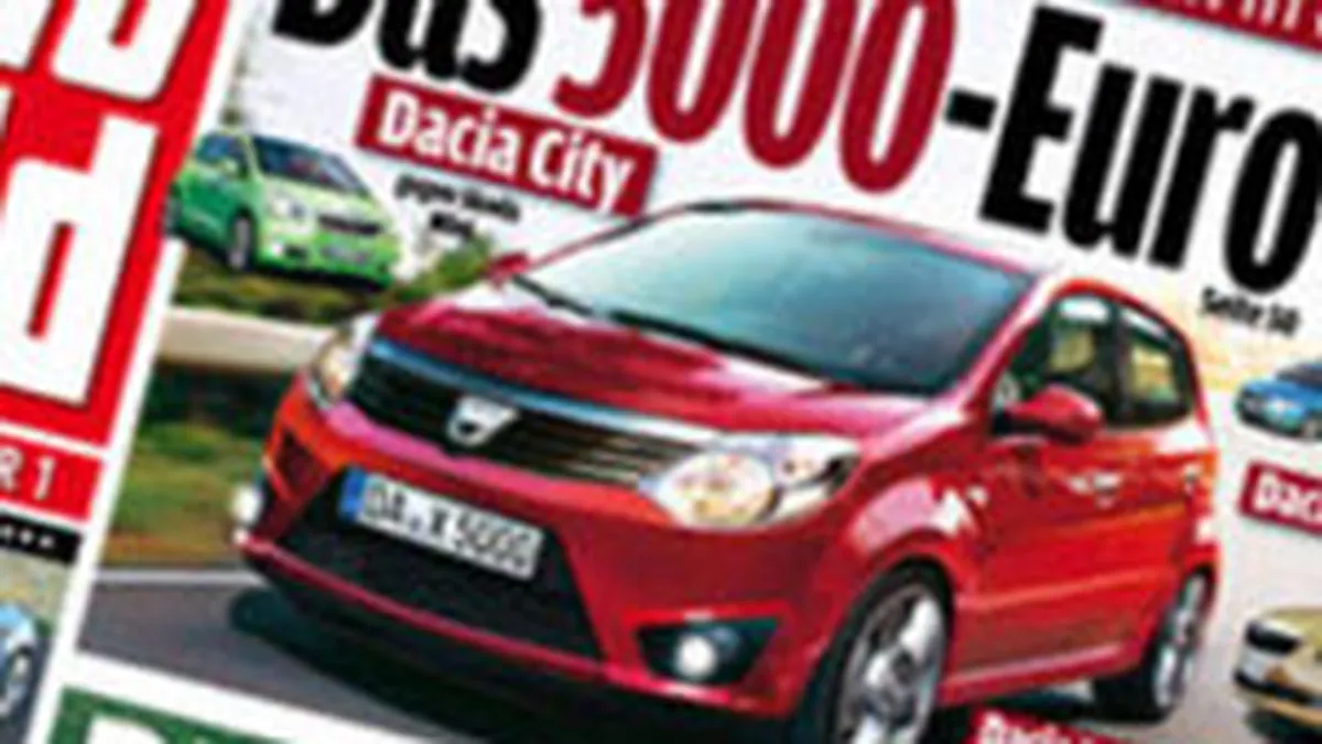 Dacia City, o masina pentru indieni? Vezi ce cred expertii si cand o vom putea cumpara