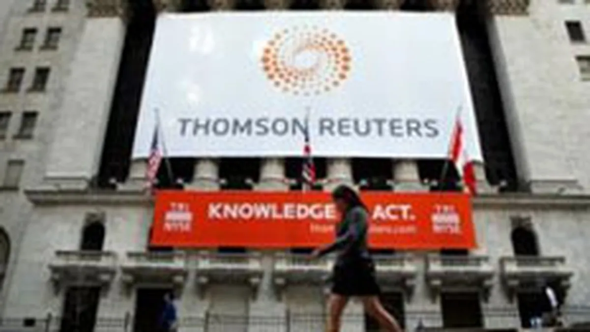 Profitul Reuters a scazut cu 31% in T1