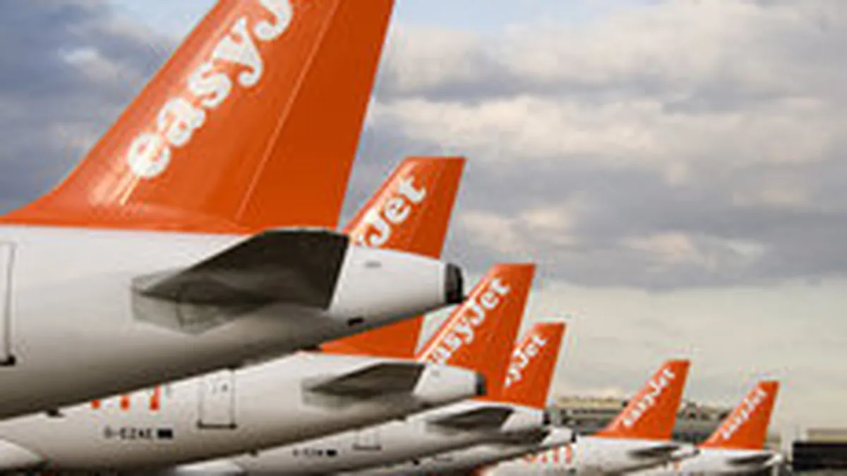 easyJet a transportat cu 7,6% mai putini pasageri in aprilie