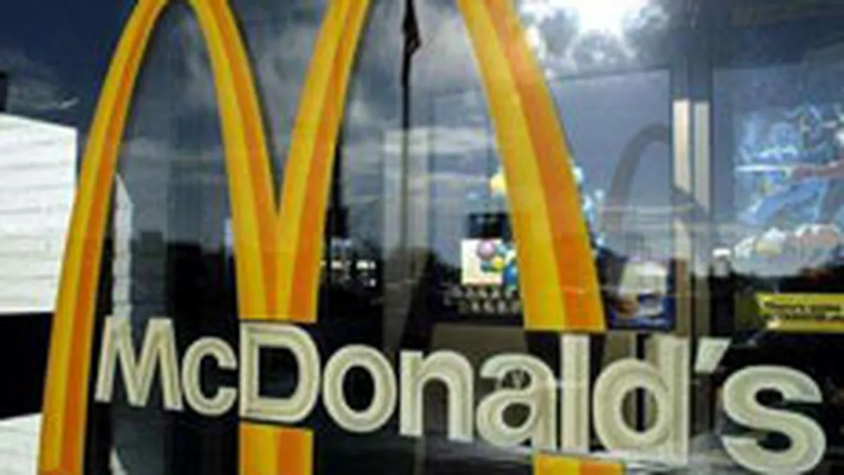 Vanzarile globale ale McDonald\'s au crescut cu aproape 5% in aprilie