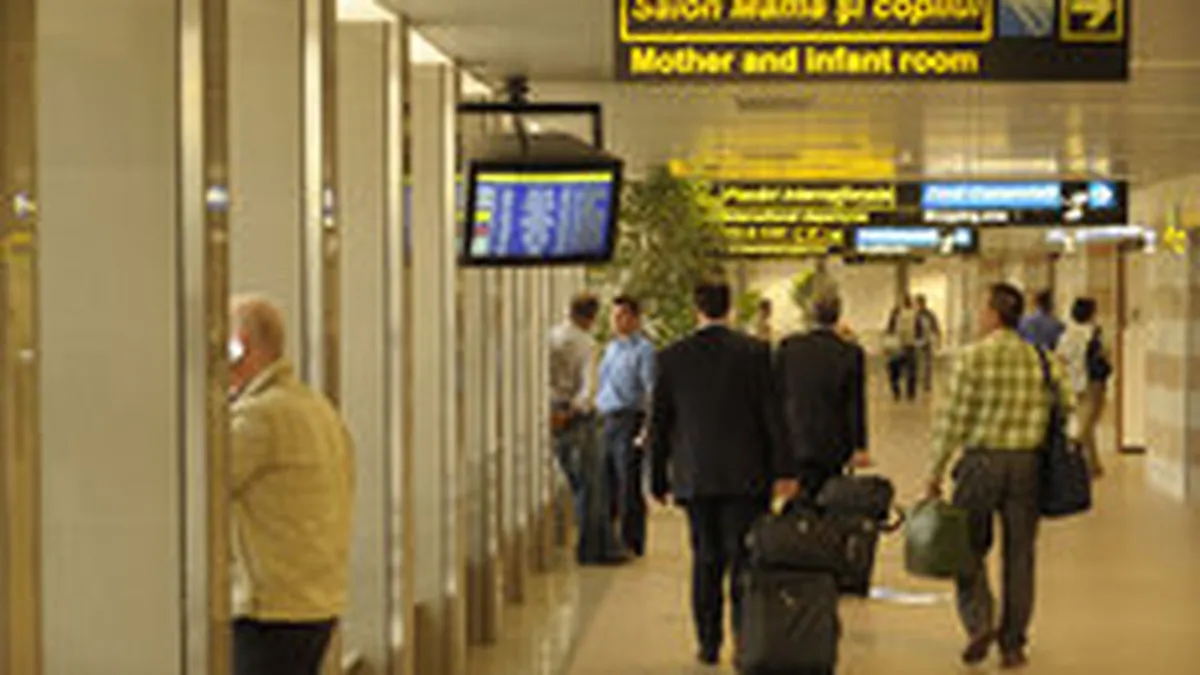 O grinda de pe santierul din apropierea Aeroportului Otopeni a cazut