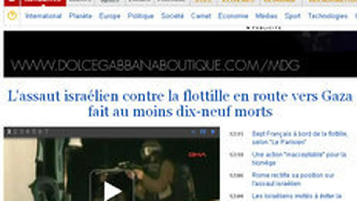 Grupul media italian L\'Espresso, interesat de o posibila achizitie a Le Monde