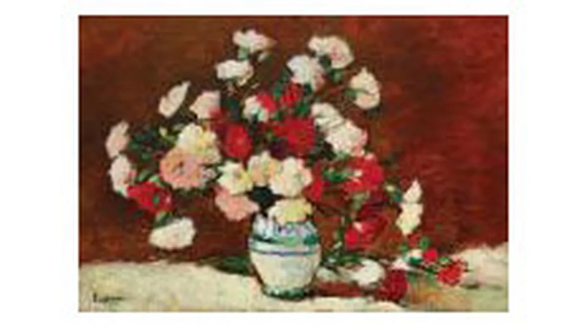 \Garoafe\ de Luchian a devenit a doua cea mai bine vanduta lucrare romaneasca pe piata de arta autohtona