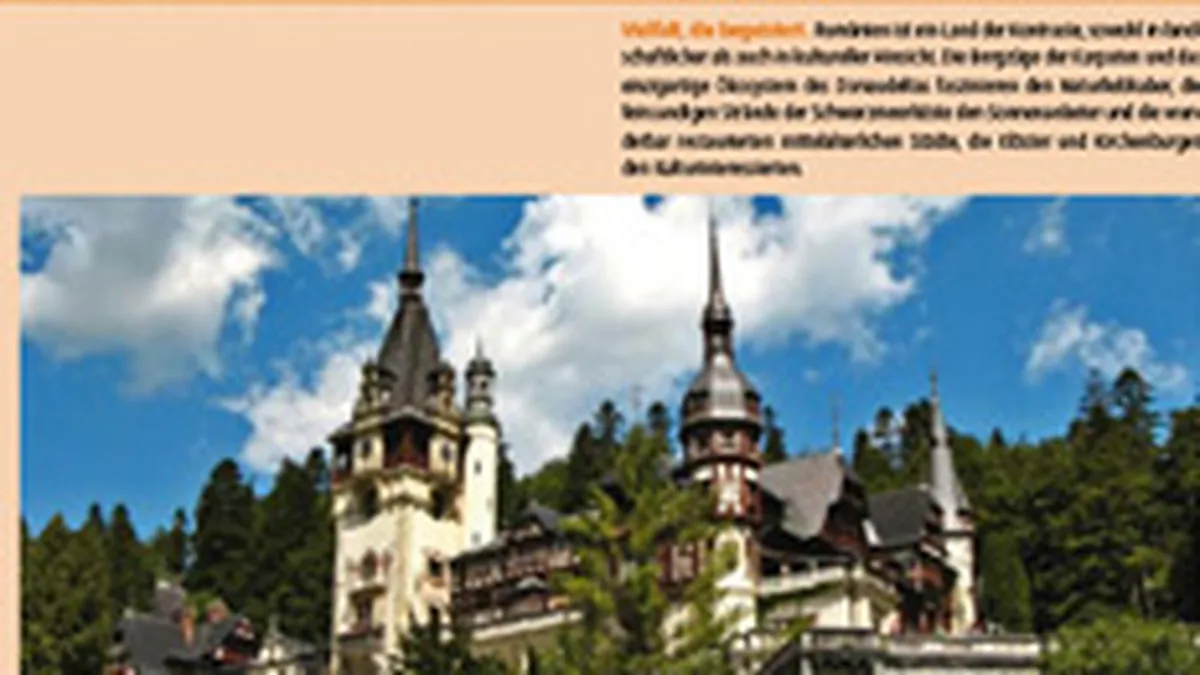 Iluzia TUI: Romania va aparea intr-un mare catalog turistic. Si... la ce ne foloseste?