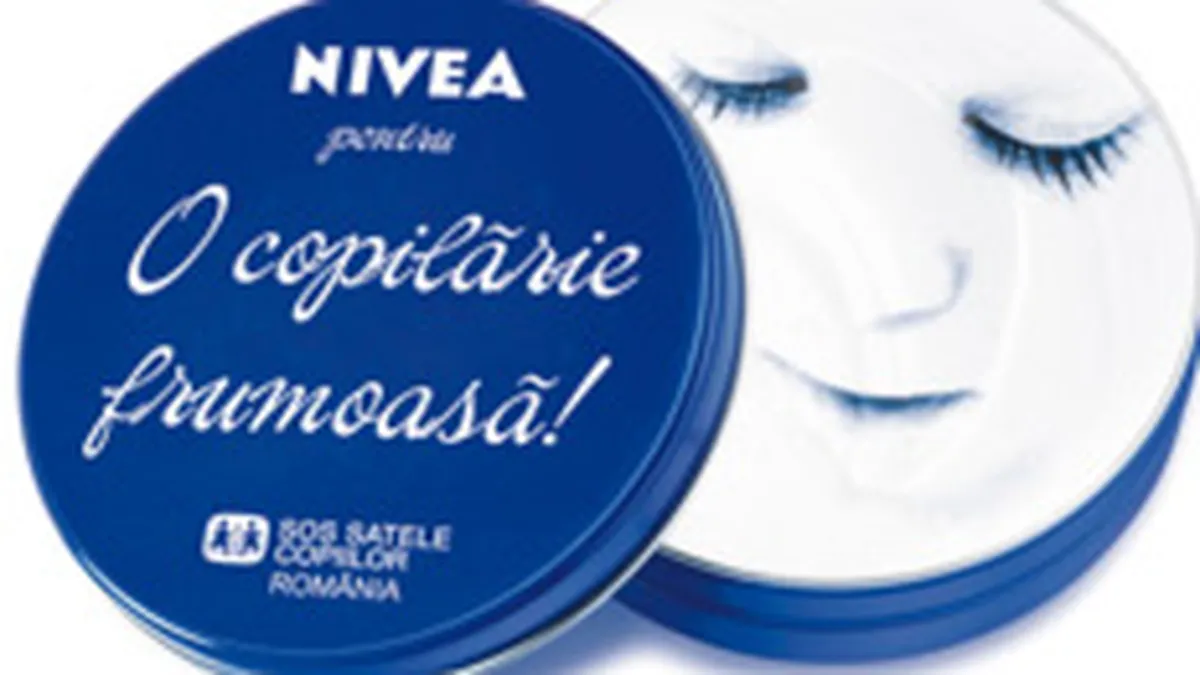 Nivea investeste 100.000 lei intr-o campanie CSR pentru SOS Satele Copiilor
