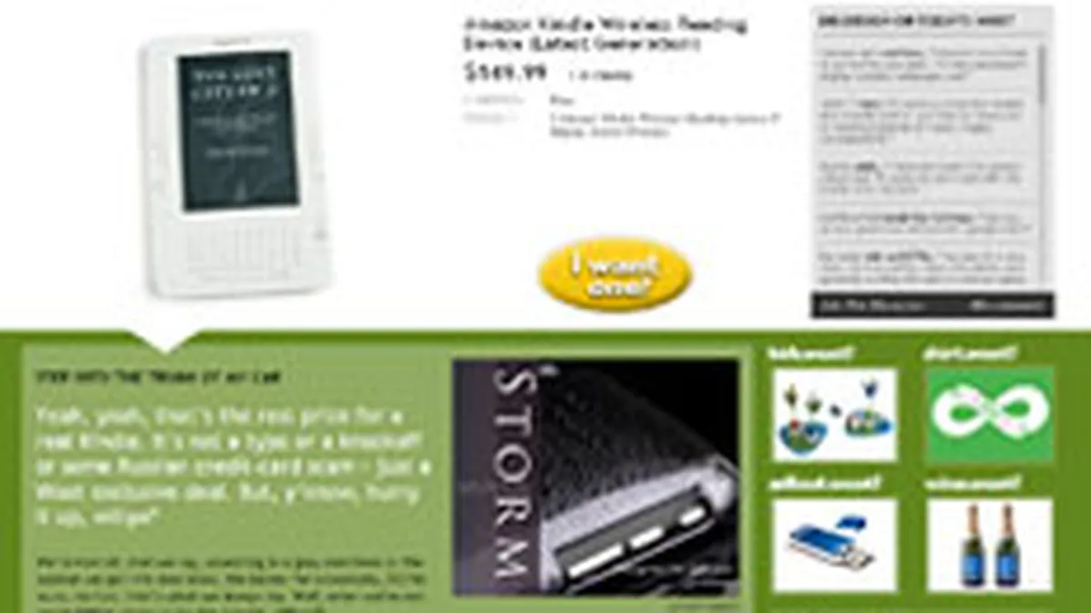 Amazon.com vrea sa achizitioneze magazinul online Woot