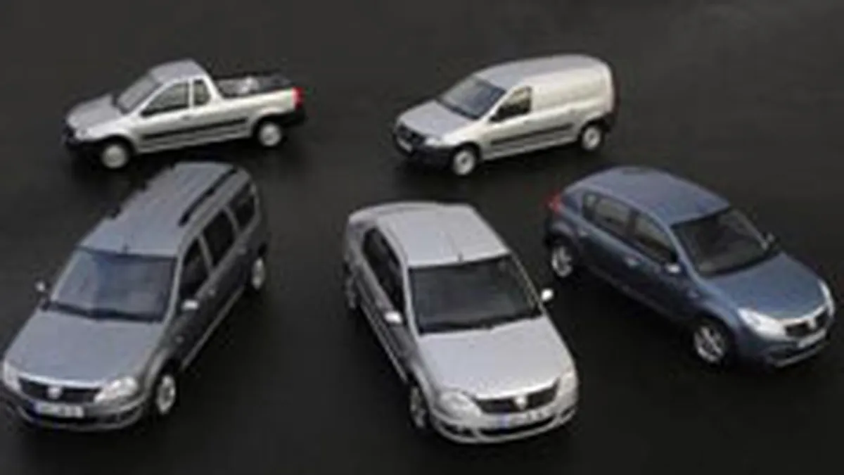 Toate masinile Dacia vor avea motorizari Euro 5 pana la 1 ianuarie 2011