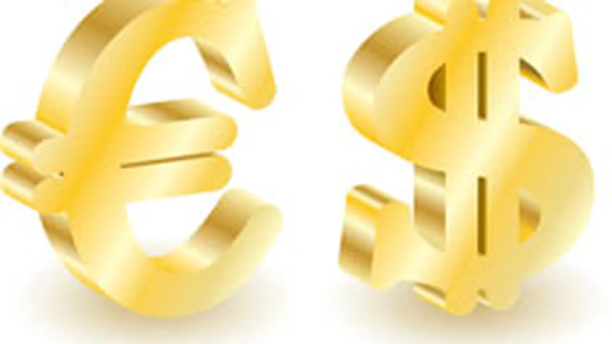 Euro a atins maximul ultimelor doua luni fata de dolar