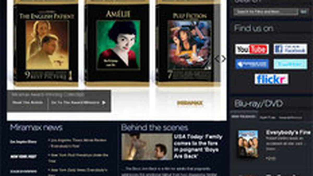 Walt Disney a vandut divizia de film Miramax cu peste 660 mil. $