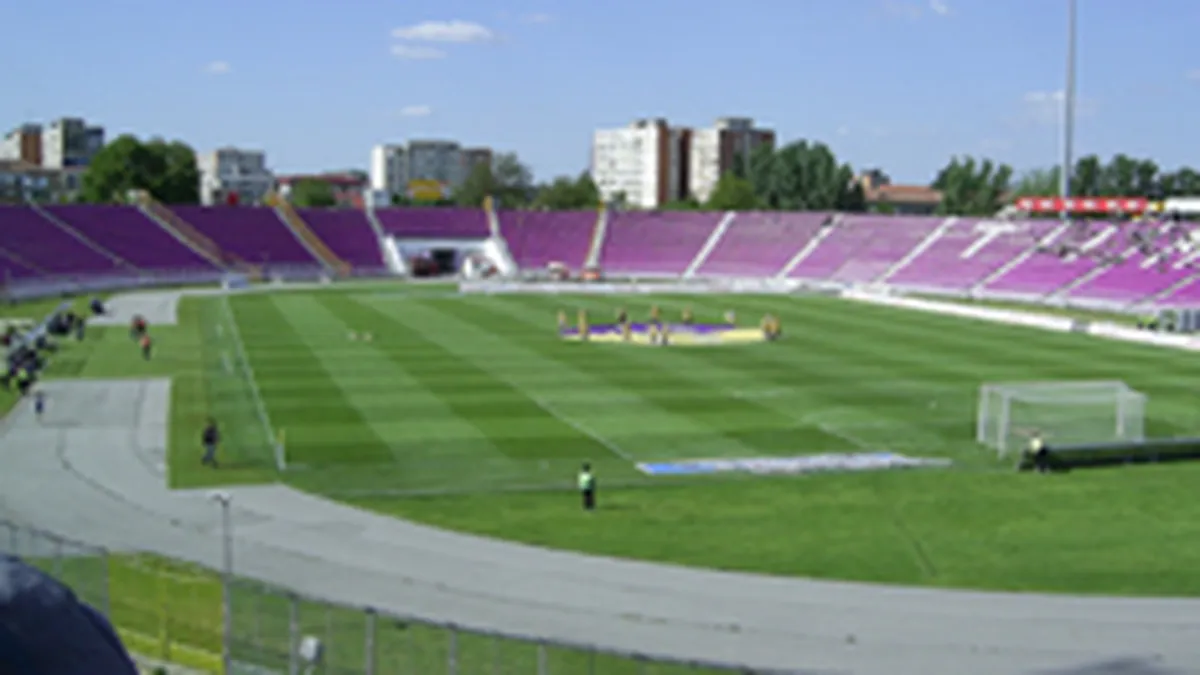 AdePlast a cumparat toata reclama de pe stadion la meciul FC Timisoara - Myllykosken Pallo