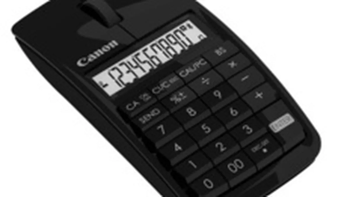 Canon va lansa un mouse cu calculator