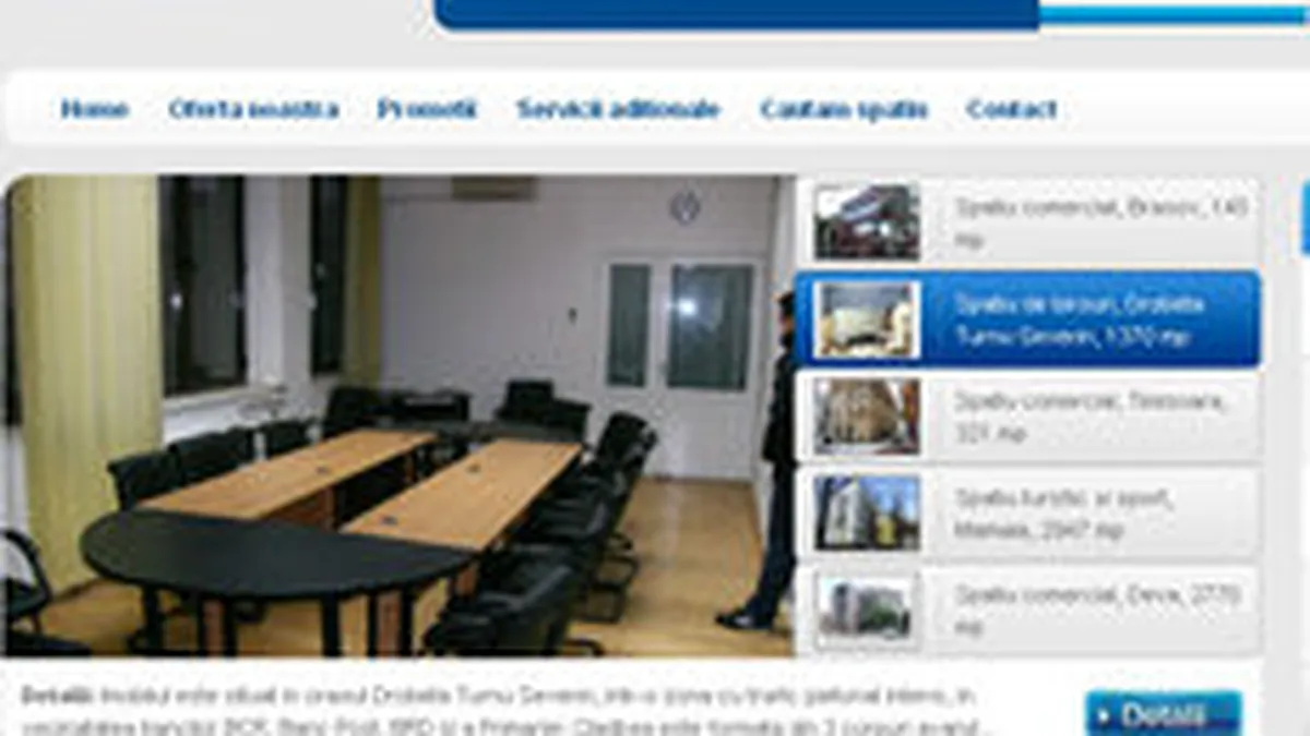 Romtelecom a lansat un site pentru promovarea proprietatilor imobiliare ale operatorului