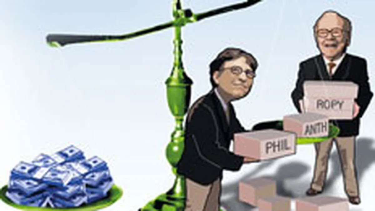 Filantropia, noul simbol al bogatiei