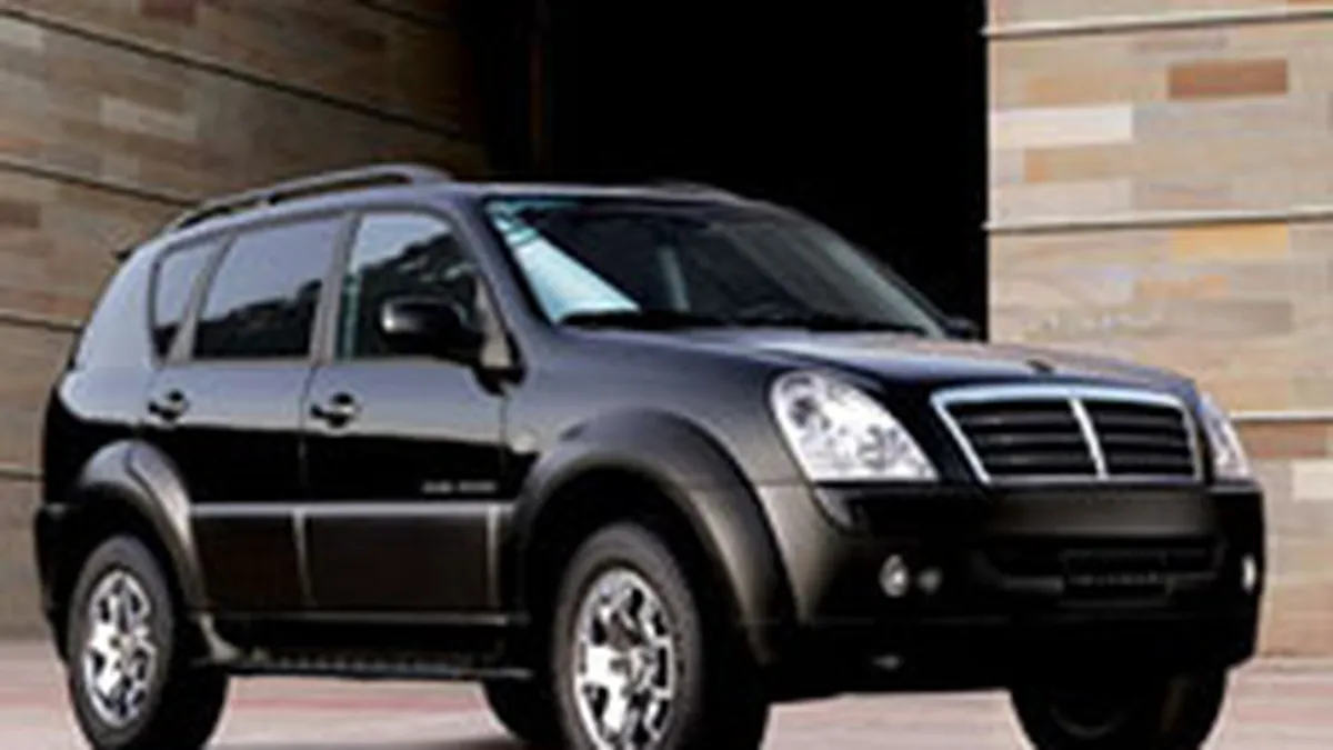 Constructorul indian Mahindra vrea sa intre pe segmentul SUV-urilor, dupa preluarea Ssangyong