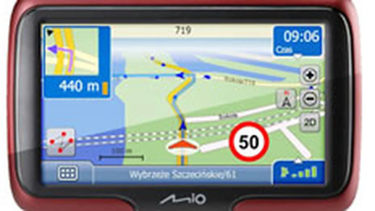 Mio Technology: Aproape jumatate dintre GPS-urile existente in Romania au o harta mai veche de 2 ani