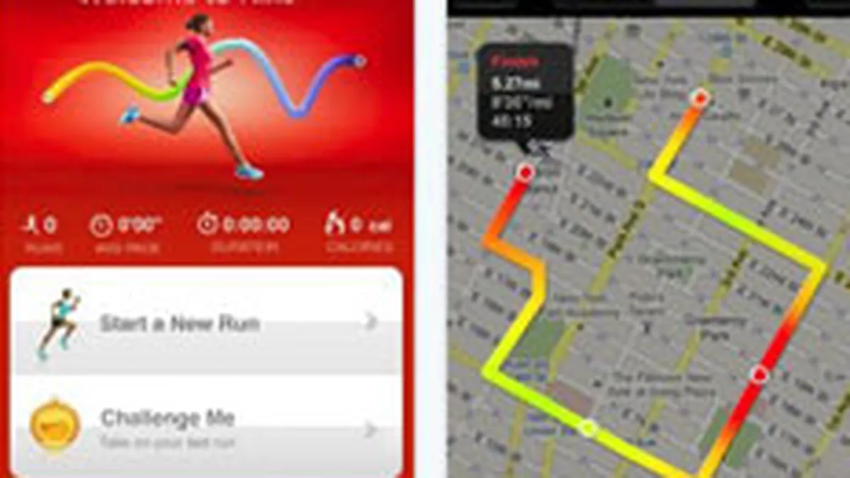 Concurenta \obliga\ Nike+ sa lanseaze o noua versiune a aplicatiei dedicata fitness-ului