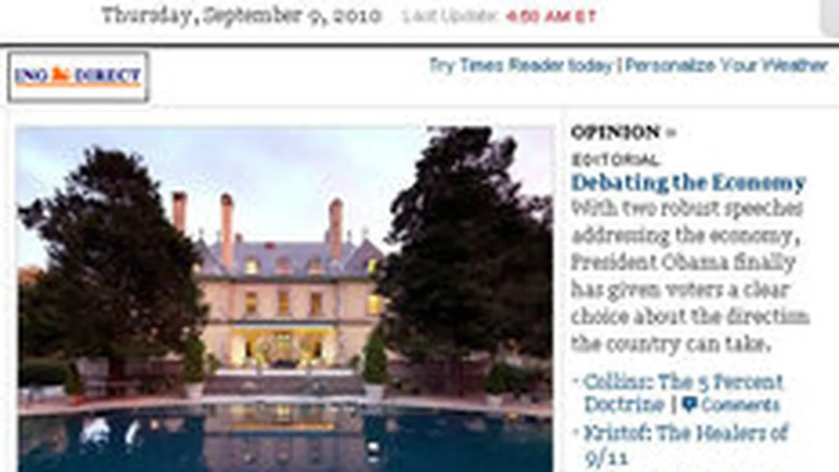 The New York Times ar putea renunta la versiunea print