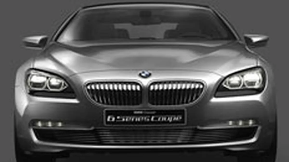 BMW a publicat primele imagini cu conceptul Seria 6 Coupe