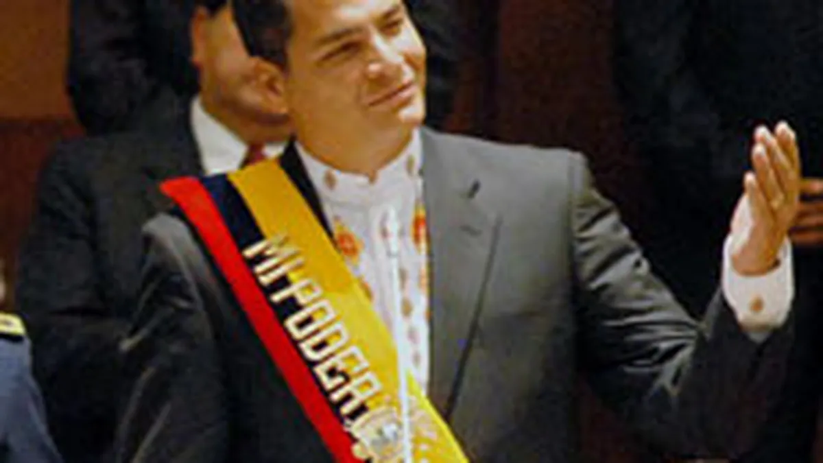 Presedintele Ecuadorului a revenit la palatul prezidential, dupa tentativa de lovitura de stat a politistilor